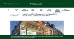 Desktop Screenshot of prelios.de