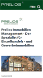 Mobile Screenshot of prelios.de
